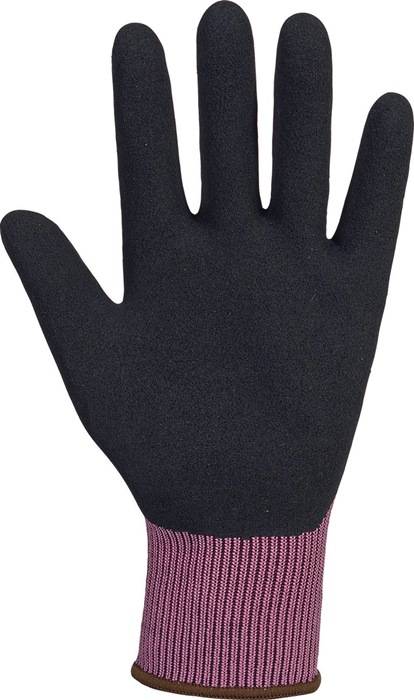 Handschuhe LADY FLEXTER Gr.6 pink/schwarz EN 420/EN 388 PSA II STRONGHAND