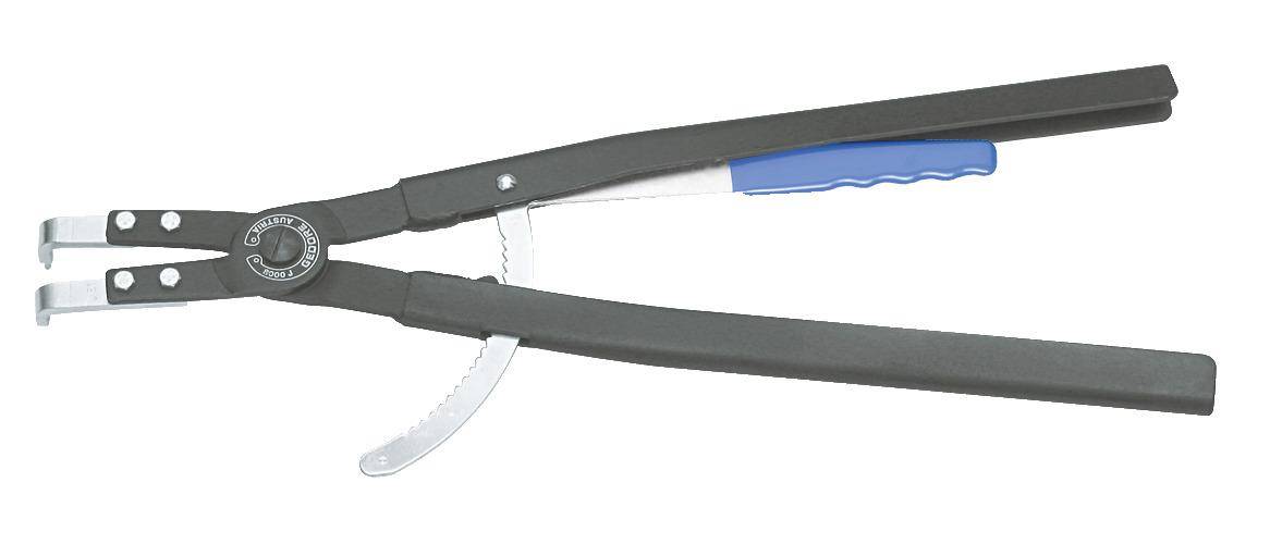 Ölfilter-Schlüssel mit Gummigriffgriff zum Lockern und Anziehen von Filtern in Fahrzeugen.