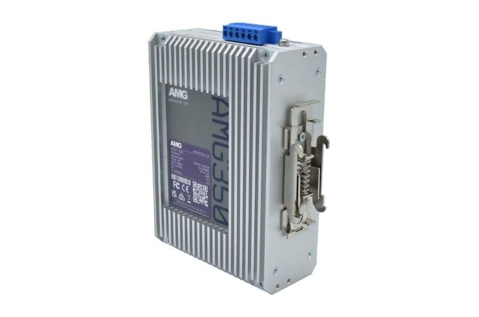 AMG Systems AMG350-8G, Industrieller 8 Port Unmanaged Switch, 8 x 10/100/1000 RJ45, 12-56VDC Eingangsspannung