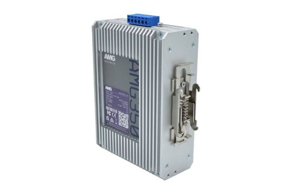 AMG350-4GAT-1C-1S-P120, Industrieller 6 Port Unmanaged PoE Switch, 4x10/100/1000 RJ45 48-56VDC