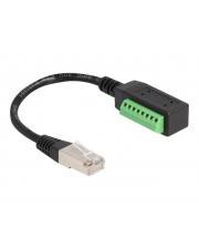 Delock Netzwerkkabel - RJ-45 (M) zu 8-polige Anschlussleiste - 21.5 cm - UTP - C