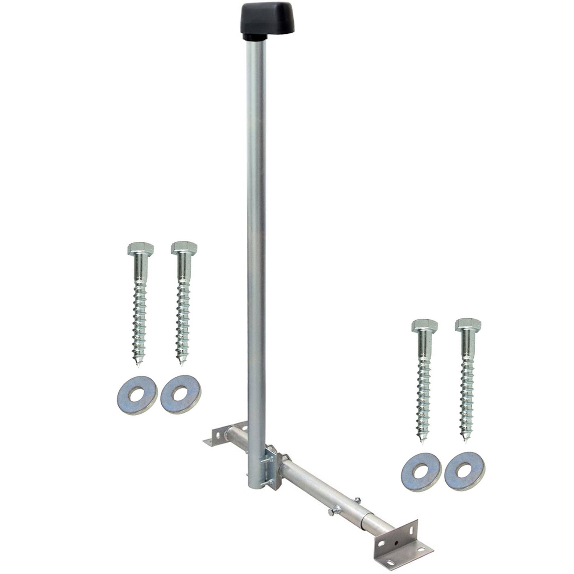 PremiumX BASIC X120-48 SAT TV Teleskop-Dachsparrenhalter 120cm Mast 48mm Stahl feuerverzinkt Dach-Sparren-Halterung für Satelliten-Antenne