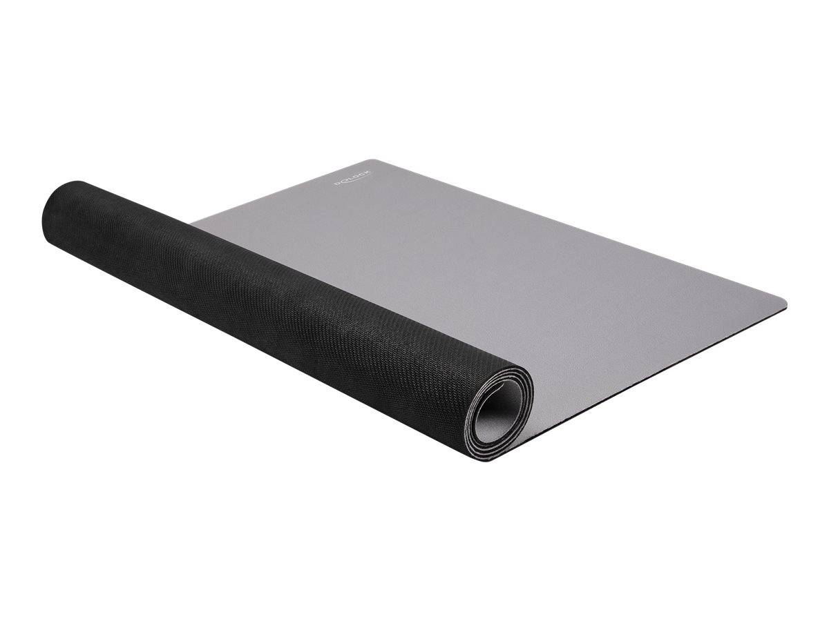 Delock Tastatur und Mauspad - 900x500x2 mm - Grau