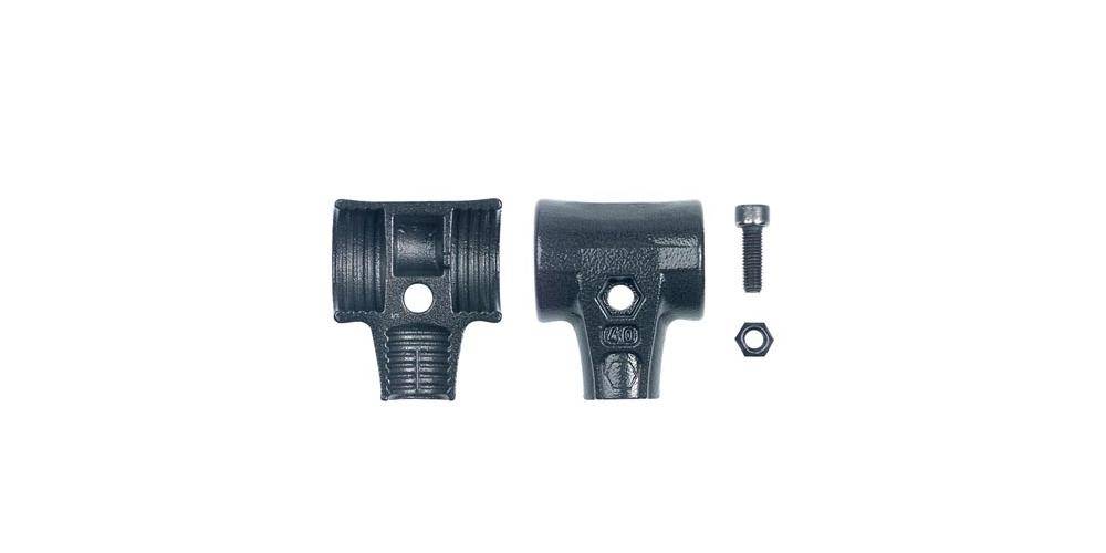 WIHA Hammerschalen Set mit Schraube und Sicherungsmutter für Safety