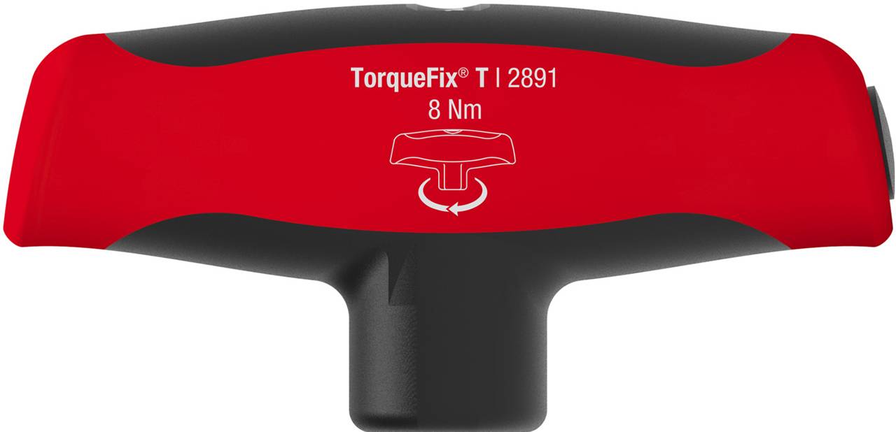 Drehmoment-Schraubendreher mit Quergriff TorqueFix® T fest voreingestellte Drehmomentbegrenzung 8,0Nm (29229)
