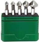 Wiha Kegelsenker-Set 5teilig 6.3 mm, 8.3 mm, 10.4 mm, 12.4 mm, 16.5 mm HSS 28027 1/4'' (6.3 mm) 1 Set (28027)