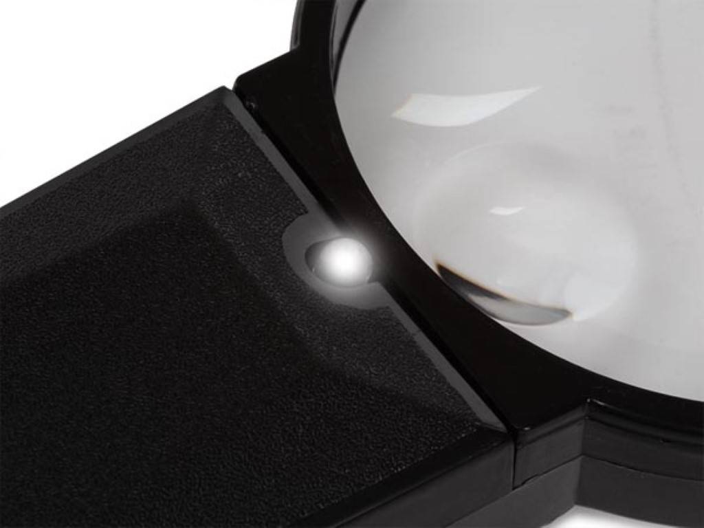 HANDLUPE MIT BELEUCHTUNG 2x 4x