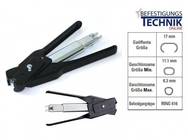 Bostitch P7 Hog Ring Zange Zaunzange für Ringklammer Ring 616 regur OK20 DOZ20 KL-95