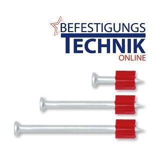 100 Kopfbolzen Beton Nägel 37mm für Bolzensetzer HILTI DX Würth HN Spit SC9 P60