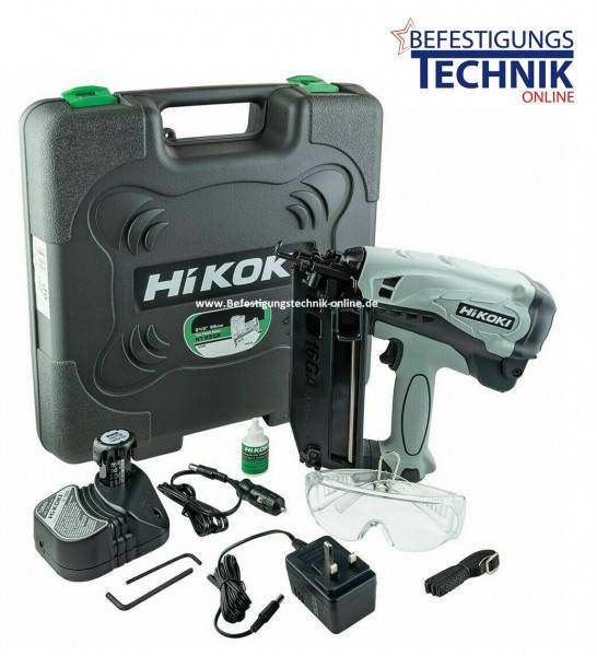 Hitachi Hikoki Gas Stift Nagler NT65GB 32-65mm f. Paslode IM65 A F16 20° Brads VF-16 /64 Tjep BR-07+