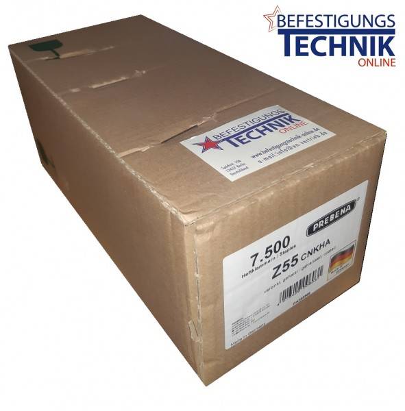 Prebena Klammern Z 55CNKHA 55mm verzinkt geharzt für Prebena 5C-Z75 Tjep PQZ KL-57 7,5M