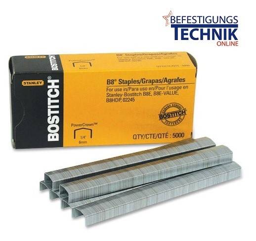 Bostitch Heftklammern 10 mm STCR211510Z für Pro B8 Hochleistungsheftzange KL-78