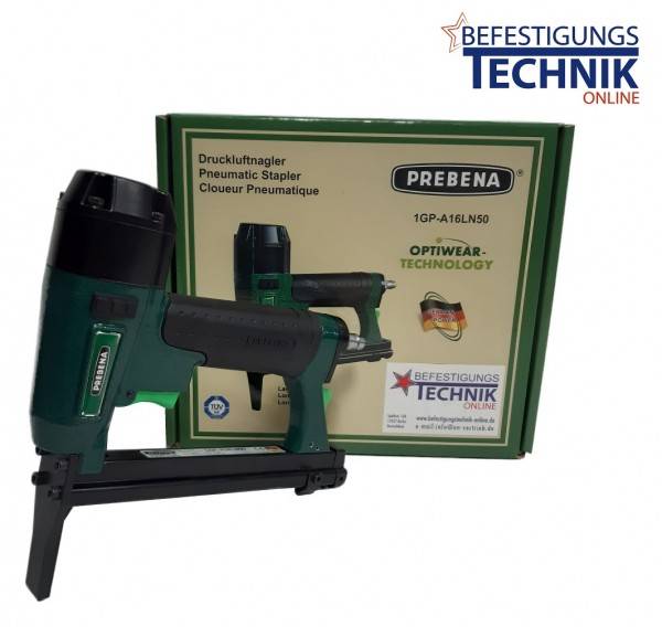 Prebena Klammergerät 50mm lange Nase 1GP-A16LN50 4-16mm für 80/16 Klammern A KL-01