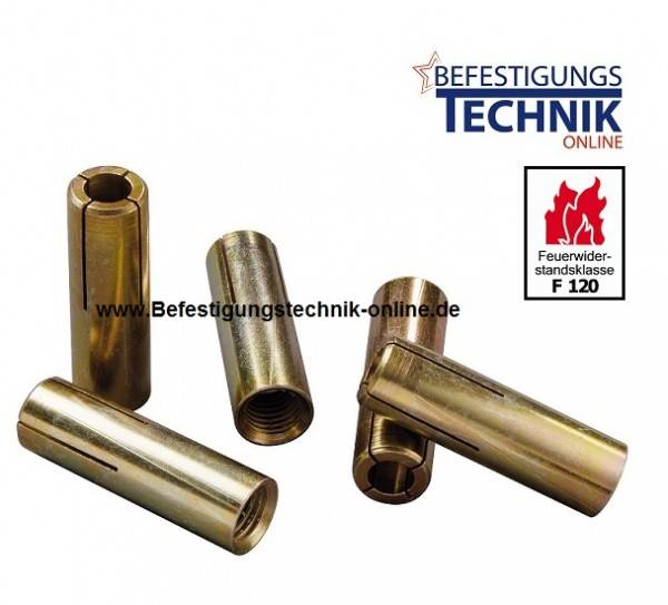 25 Einschlaganker M16x65mm Einschlagdübel Beton Dübel verzinkt ETA-1 Deckenmontage