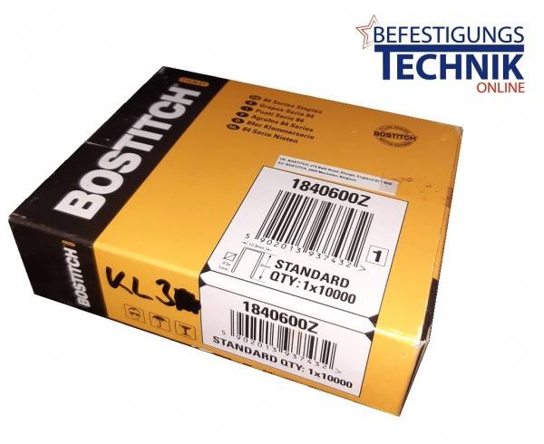 Bostitch Klammern Serie 84 6mm CNK verzinkt für Klammergerät 21684B-E KL-03 10M