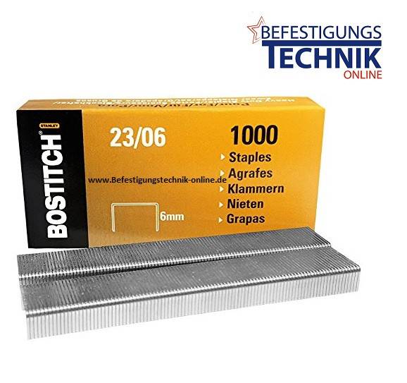 Bostitch 23-08-1M Heftklammern für HD-3D PHD-60 B310HDS KL-23