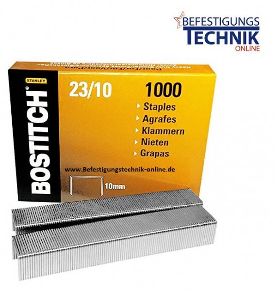 Bostitch 23-10-1M Heftklammern für HD-12F HD-23L17 HD-3D PHD-60 B310HDS KL-23