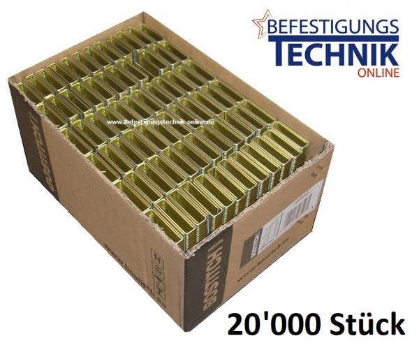 Klammern G5562 30mm CDNK verzinkt Bostitch S5650 S5 Prebena L Senco N 851 Fermacell KL-26 20M