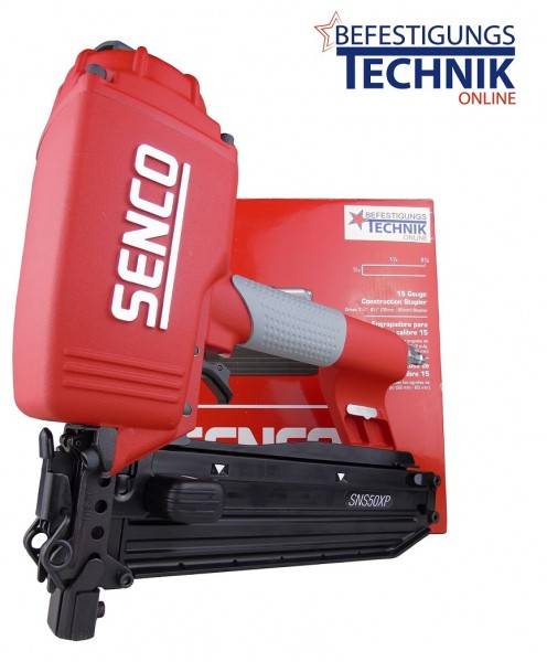 Senco Klammergerät SNS50XP 38-64mm Einzelauslösung für Klammern N KL-26 Prebena L BG-Bau