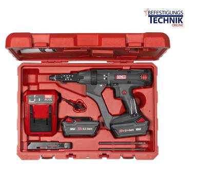 Senco Akku Magazinschrauber Trockenbauschrauber DS5550-18Volt DS525-18V DuraSpin 19-55mm 5Nm