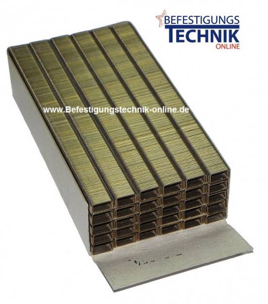 Klammern SB5019 8mm verzinkt für Bostitch P51-5B-E Senco F05BAAP SFT10XP-F SFW09-F 10M KL-32 P