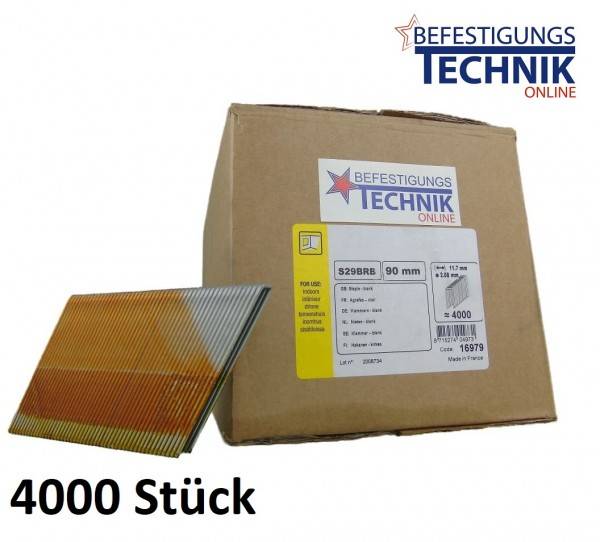 Senco Typ AST4 90mm RS29BRB Klammer RS Heftklammern geharzt KL-82 4M