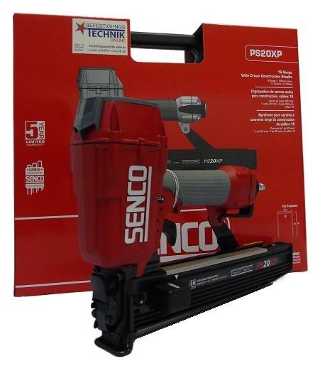 Senco Breitrücken Klammergerät PS20XP 25-50mm (WC200XP) für Klammer P WS W5562 KL-56