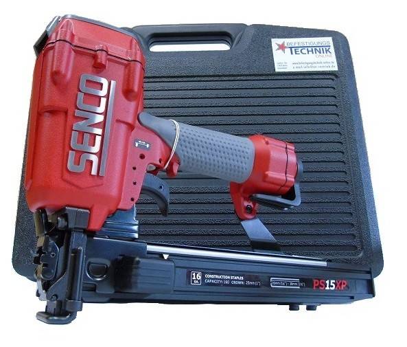 Senco Breitrücken Klammergerät PS15XP 16-38mm (WC150XP) für Klammer P Prebena WS KL-56