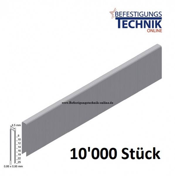 Klammern 12mm verzinkt für Bostitch 21697B-E Serie 93 Prebena O 1M-O25SDS-S10 KL-30 10M