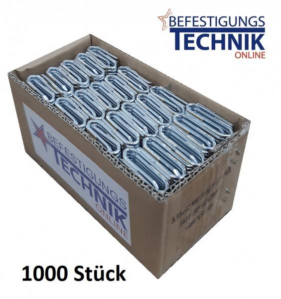 33mm Zaunklammern für Zaunklammergerät Fasco F46/40 Freeman FM315 LD315 Akku KL-89.2 1M