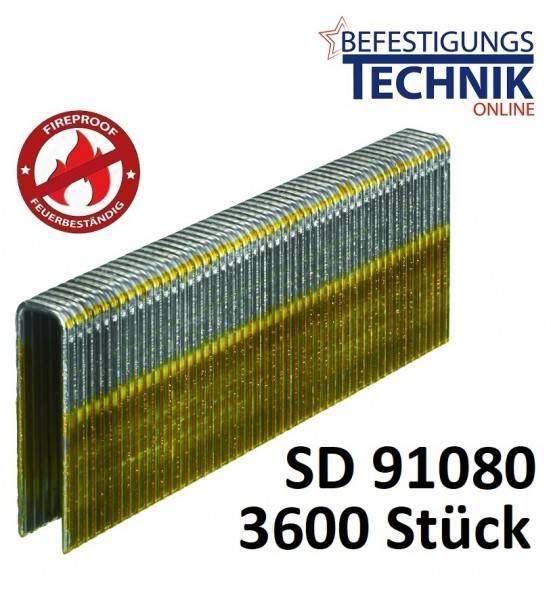 Klammer SD 91080 80mm NK für Haubold PN9180 XII Senco S28BXB SQS55XP-S Promat KL-60 3,6M SH