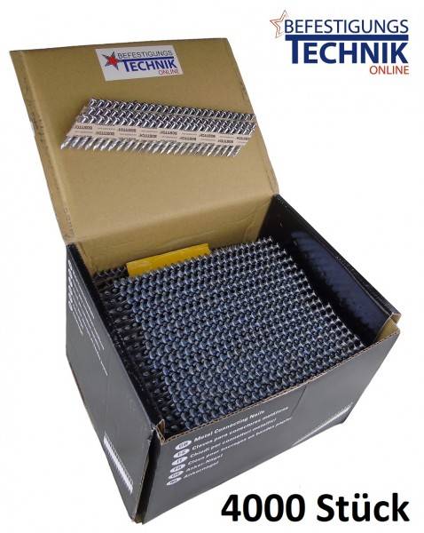 Bostitch Ankernägel MCN 38mm Ring verzinkt 34° papier für Ankernagler MCN150 MCN250 4M