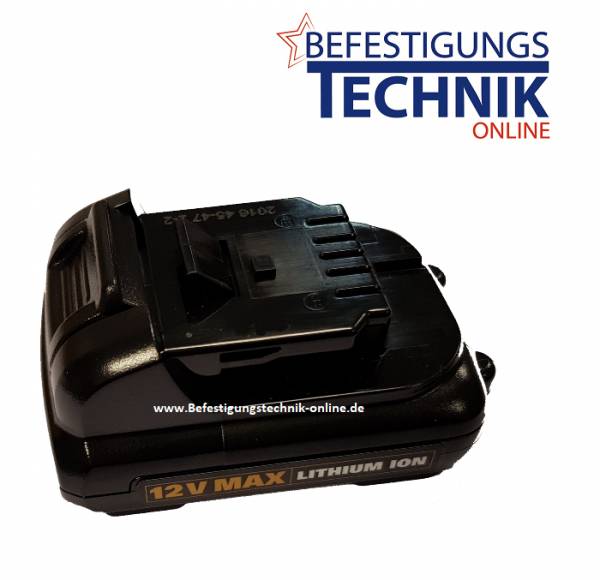 Akku 2,0Ah für Bostitch Karton Verschlusshefter Hefter DSA-3519 DSA-3522-E