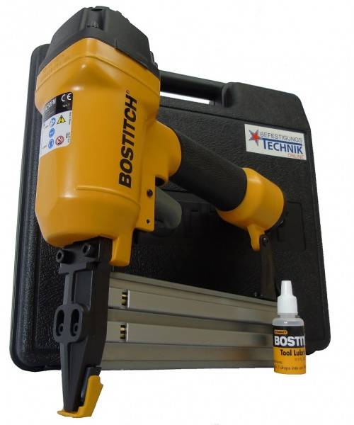 Bostitch SB-HC50FN 15-50mm Betonnagler Fußleistennagler für Stahlbrads Tjep ST-115/50 BR-04.1