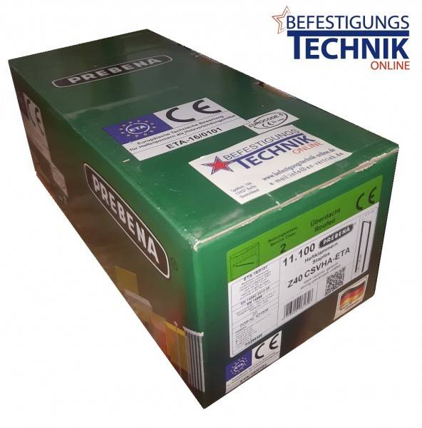 Prebena Klammern Z 25mm CSVHA ETA verzinkt für 5C-Z50 Haubold KG 700 Tjep PQZ KL-57 17,5M