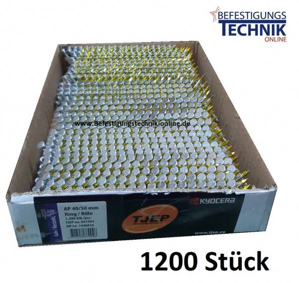 Anker Nägel 4,0x50mm 34° papier für Nagler Hikoki NR3665DA W6Z Tjep KA2 Paslode 1,2M