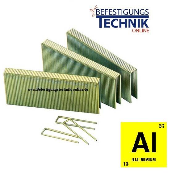 Heftklammern 92 22mm Aluminium Prebena H 3GP-H40 Bostitch SL5035 SB156SL SL1838BC SB-Caps KL-22 6,2M