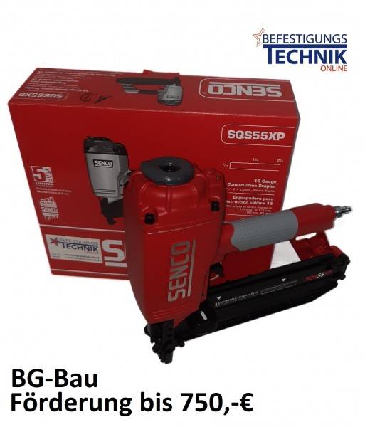 SENCO Klammergerät SQS55XP 38-65mm Einzel für Prebena Q Klammern KL-39 BG-Bau