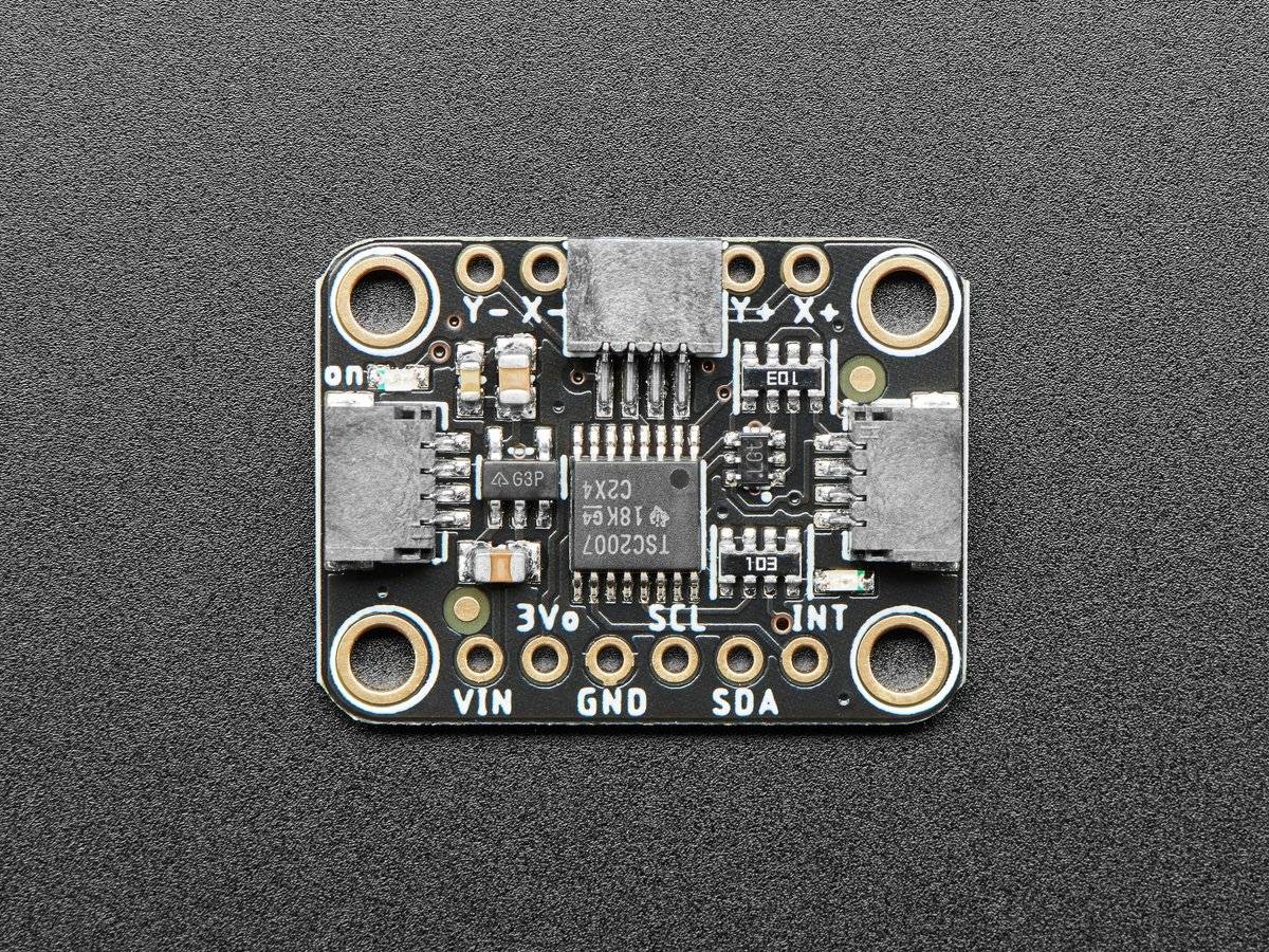 Adafruit TSC2007 I2C Resistive Touch Screen Controller - STEMMA QT 5423