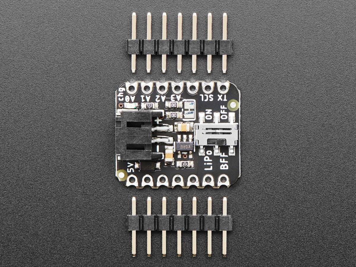 Adafruit LiIon or LiPoly Charger for QT Py BFF Add-On 200mA Charge Current 5397