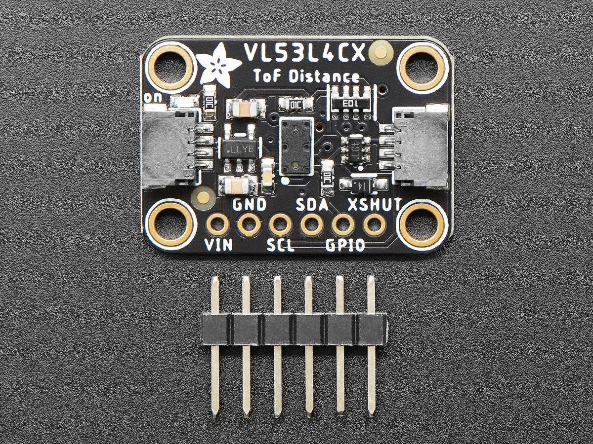 Adafruit VL53L4CX Time of Flight Distance Sensor 1 to 6000mm STEMMA QT Qwiic