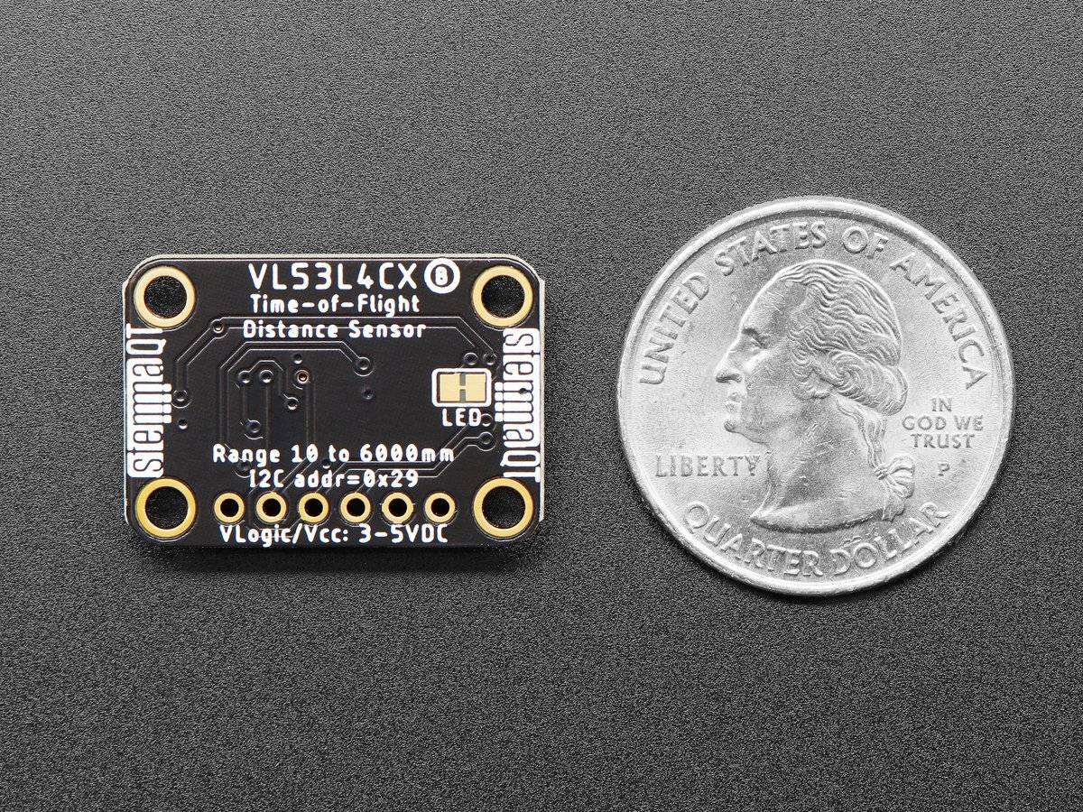 Adafruit VL53L4CX Time of Flight Distance Sensor 1 to 6000mm STEMMA QT Qwiic