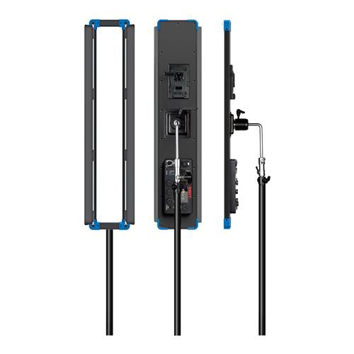 SWIT ELECTRONICS VANGO-100L - 7,5:1 ultraflache RGBW Panel LEuchte mit DMX-Steuerung (100 Watt | 2.000 Lux | 2.800 -