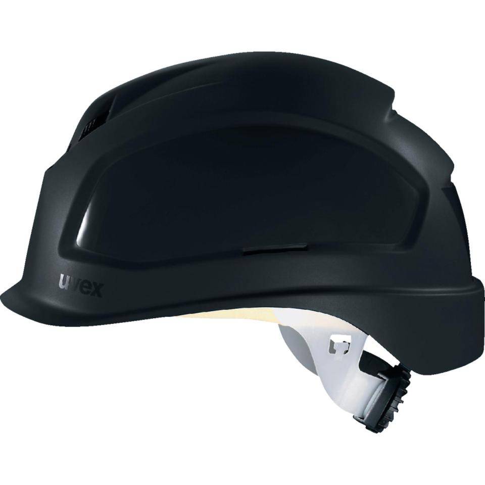 uvex Schutzhelm Pheos B-S-WR, Kat.II, schwarz, Polyethylen, 394g, Kopfweite 52-61cm