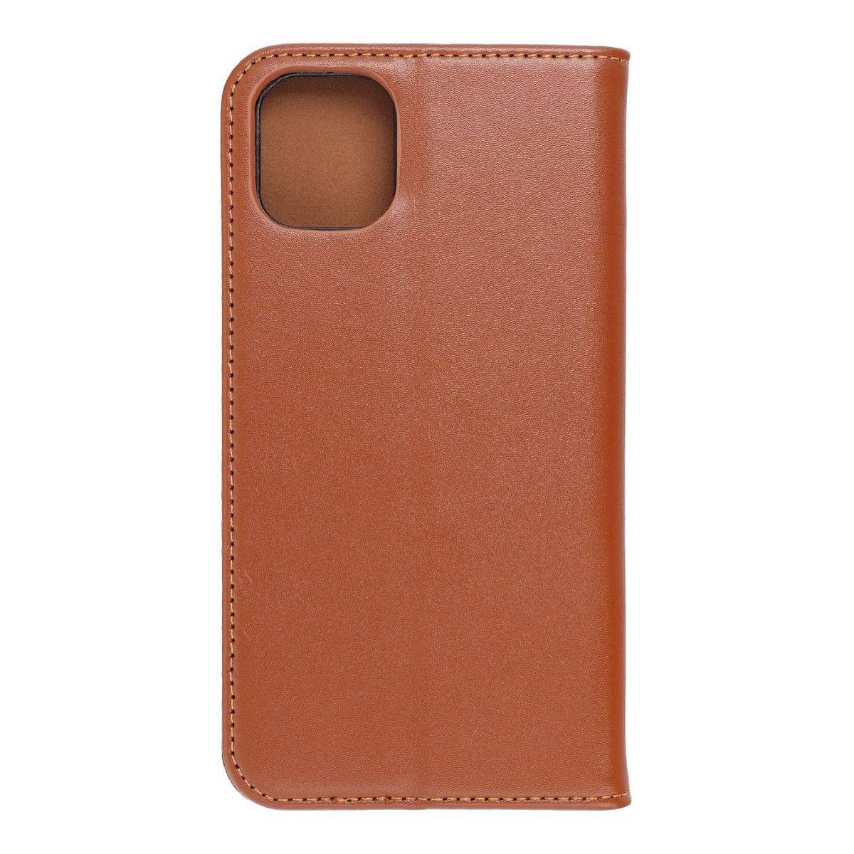 Smart Pro Echt Buchtasche Leder Tasche Lederbuch Hülle Cover Case Handy-Hülle für Xiaomi Redmi Note 11 Pro Braun