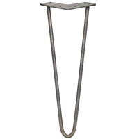 SKISKI LEGS 4 x 2 Streben Hairpin-Tischbeine 35.5cm H 10mm D Rohstahl SKISKI LEGS 4 x 2 Streben Hairpin-Tischbeine 35.5cm H 10mm D Rohstahl