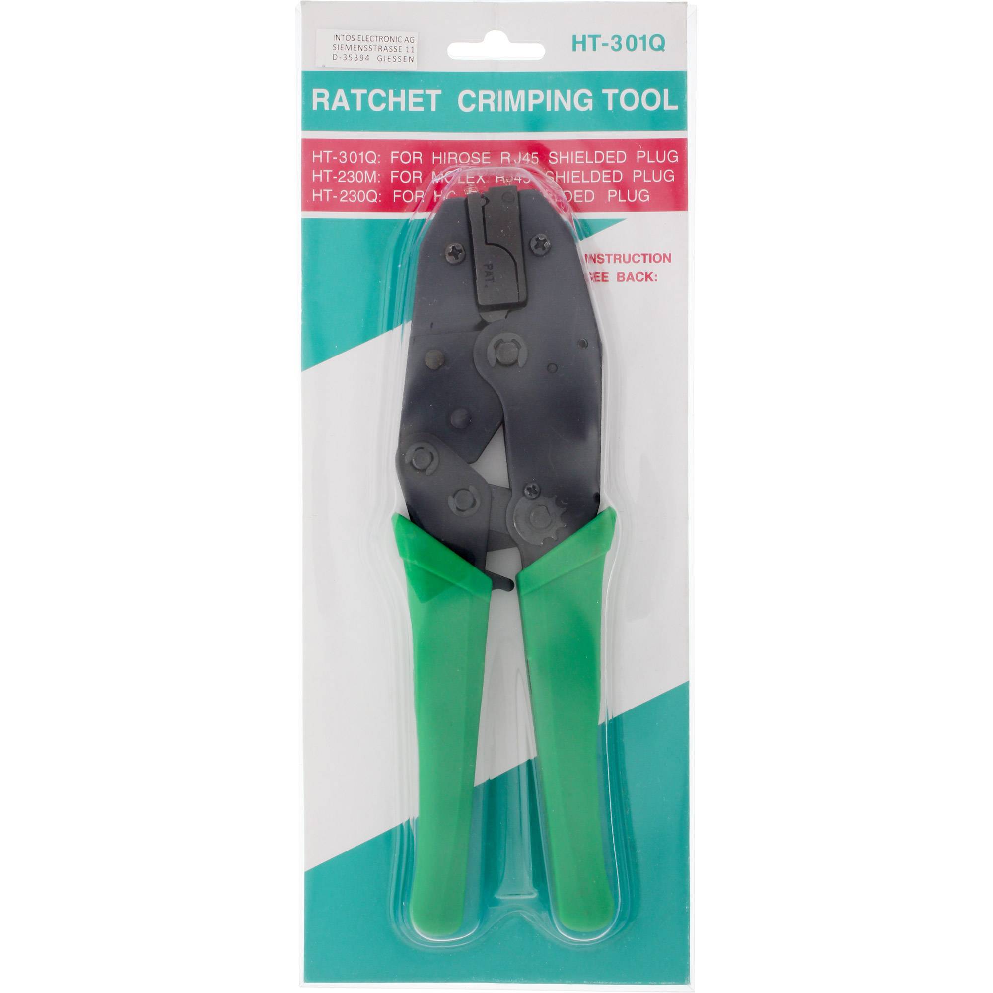 INLINE - Crimpzange - für RJ45 Stecker (Hirose kompatibel)