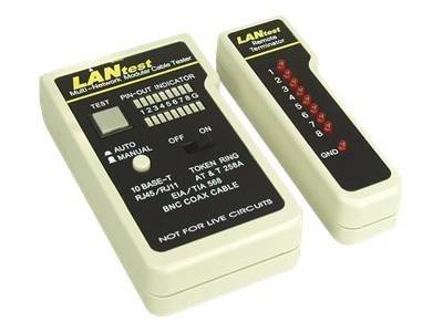 INLINE - Tester für BNC - RJ11 - RJ45 mit Tasche