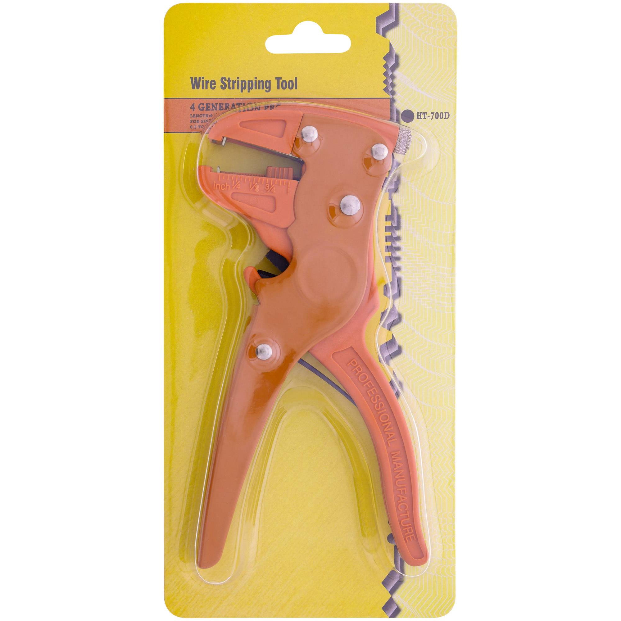 INLINE - Zange zum Abisolieren und Schneiden von Litzen - AWG 12-28