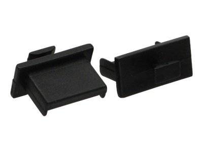 INLINE - Staubschutz - für USB-A Buchse - schwarz 50er Pack